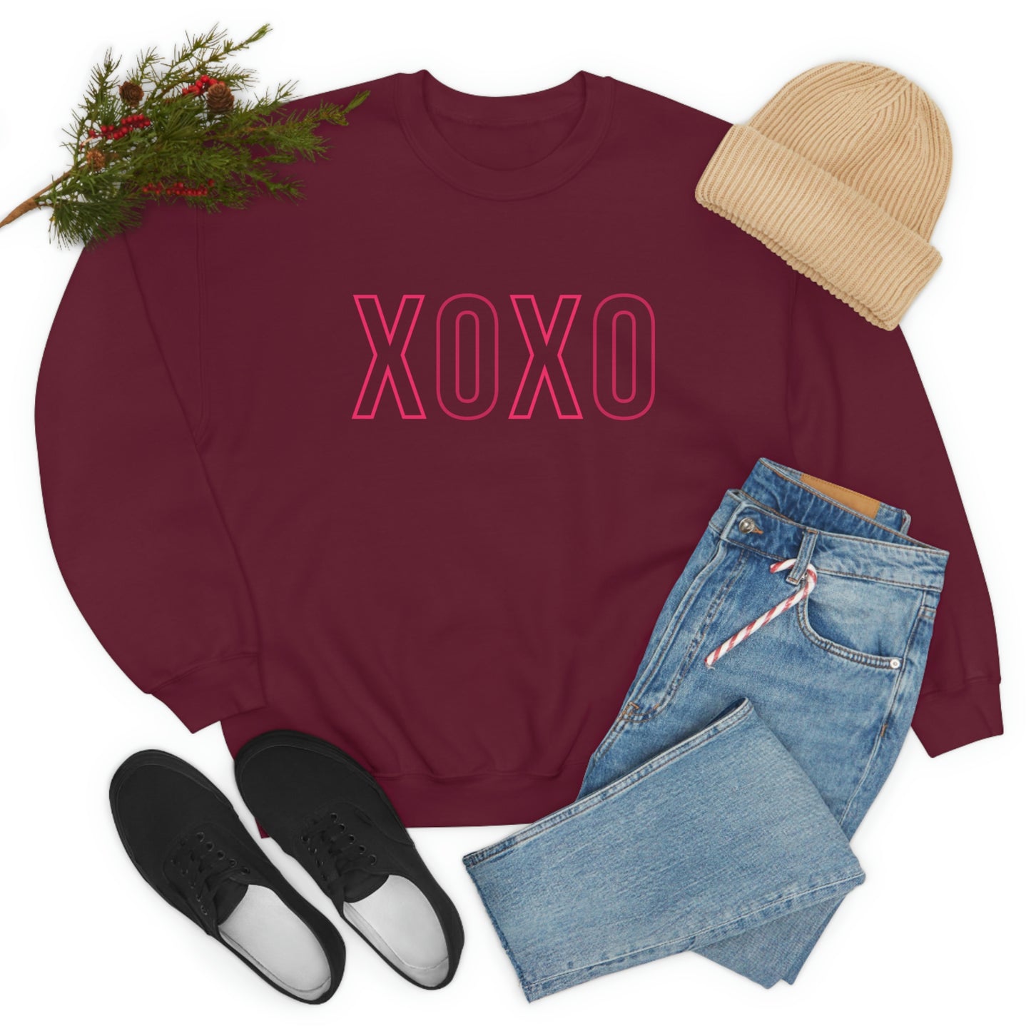 XOXO- Valentines-Unisex Heavy Blend Crewneck Sweatshirt
