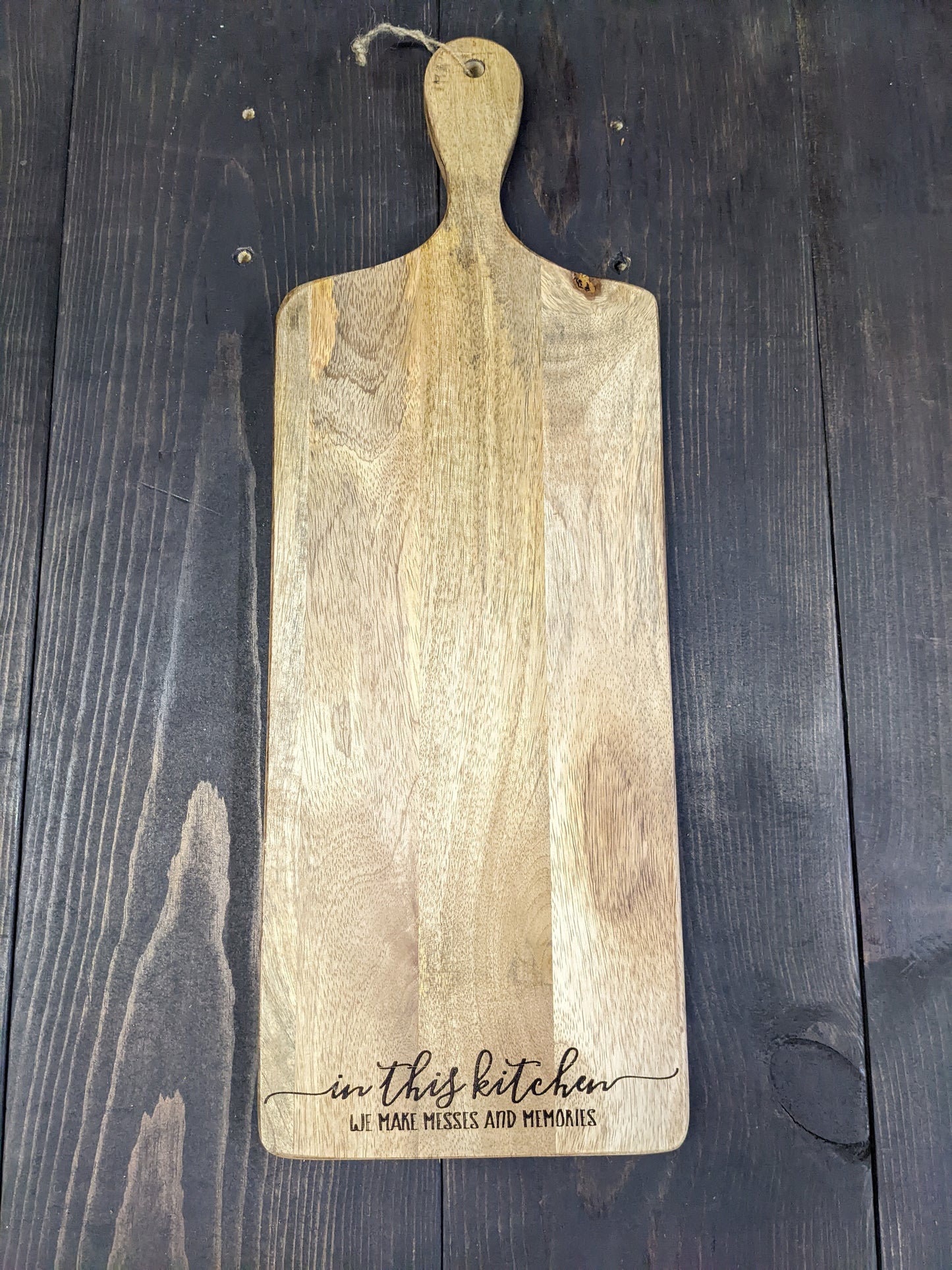 Cutting board- "In this Kitchen"