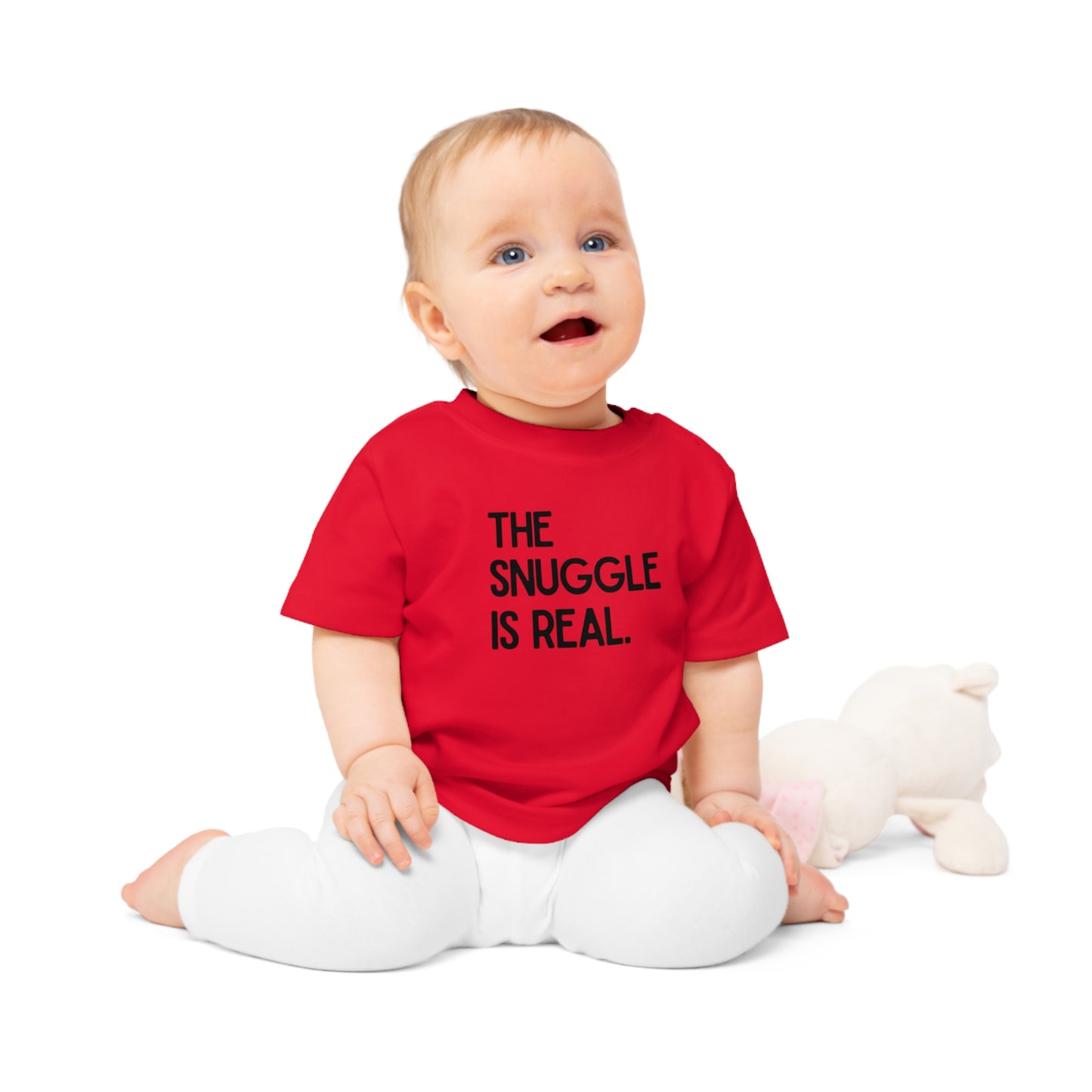 The snuggle is real - Baby T-Shirt