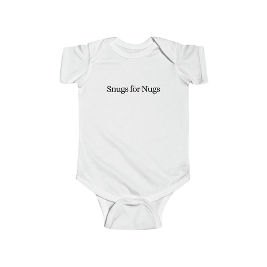Snugs for Nugs - Infant Fine Jersey Bodysuit