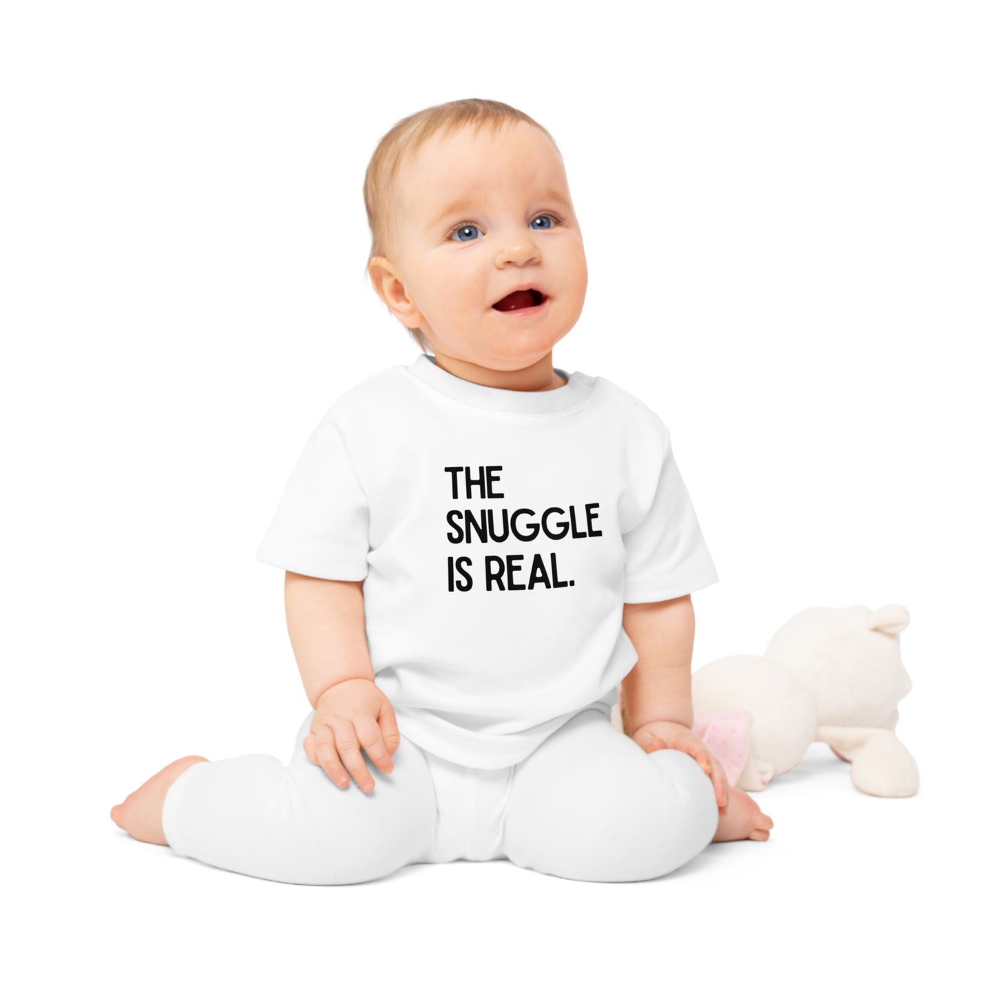 The snuggle is real - Baby T-Shirt