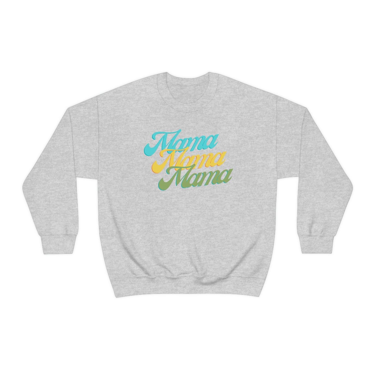 Retro MAMA- Unisex Heavy Blend Crewneck Sweatshirt
